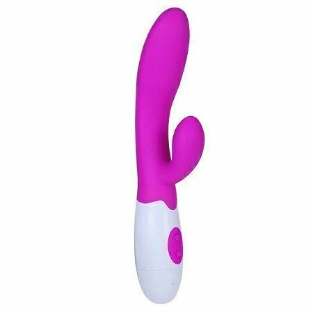 VIBRADOR SILICONE DUPLO 30 VELOCIDADES